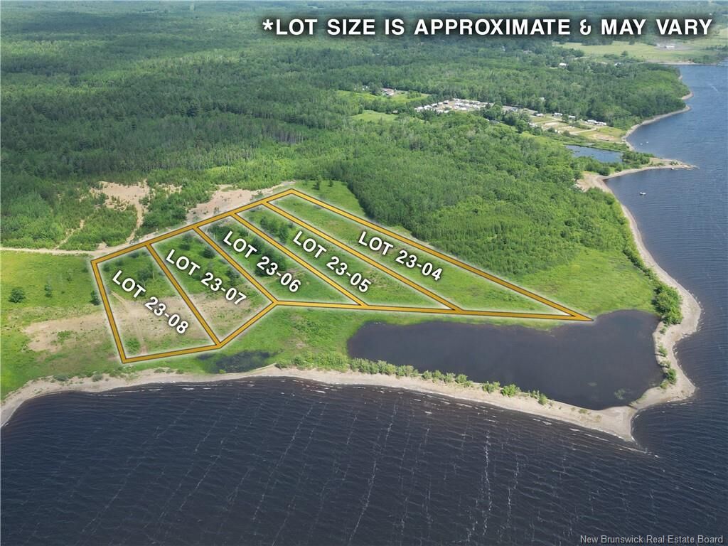 Property Photo:  Lot 23-4 Blueberry Beach Road  NB E4C 3J2 