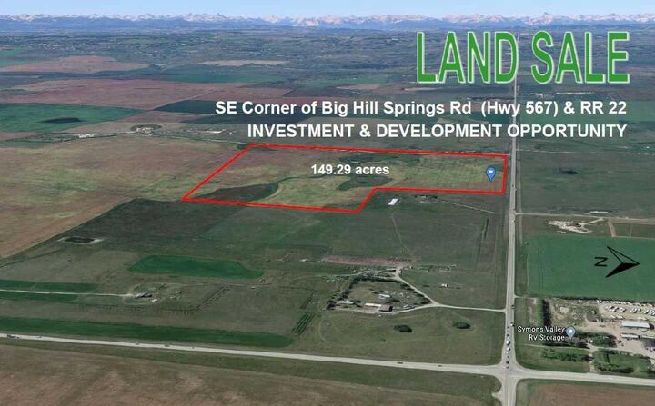 Property Photo: Big Hills Spring Road Rge 22 AB T4B 4R7