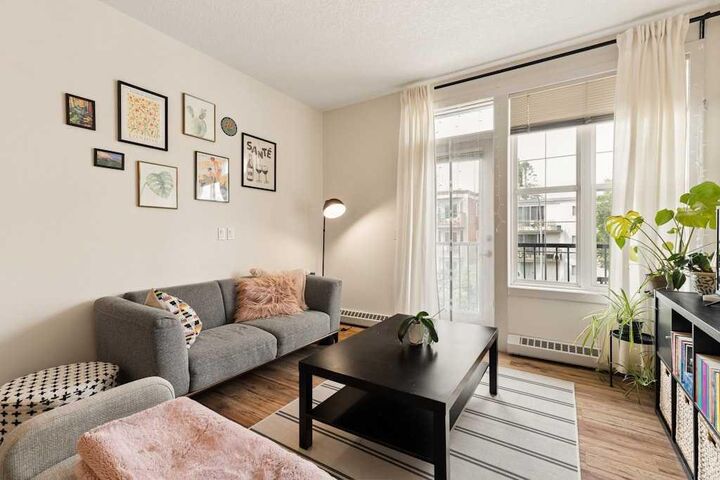 Property Photo: 208 Holy Cross Lane SW 313 AB T2S 3G3