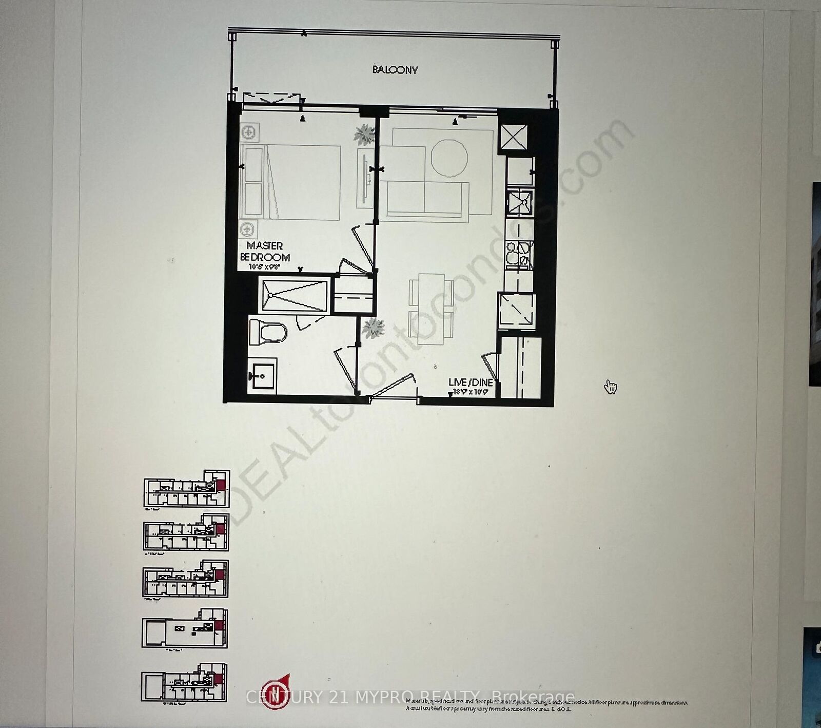 Property Photo:  280 Dundas Street W 1204  ON M5T 0E3 