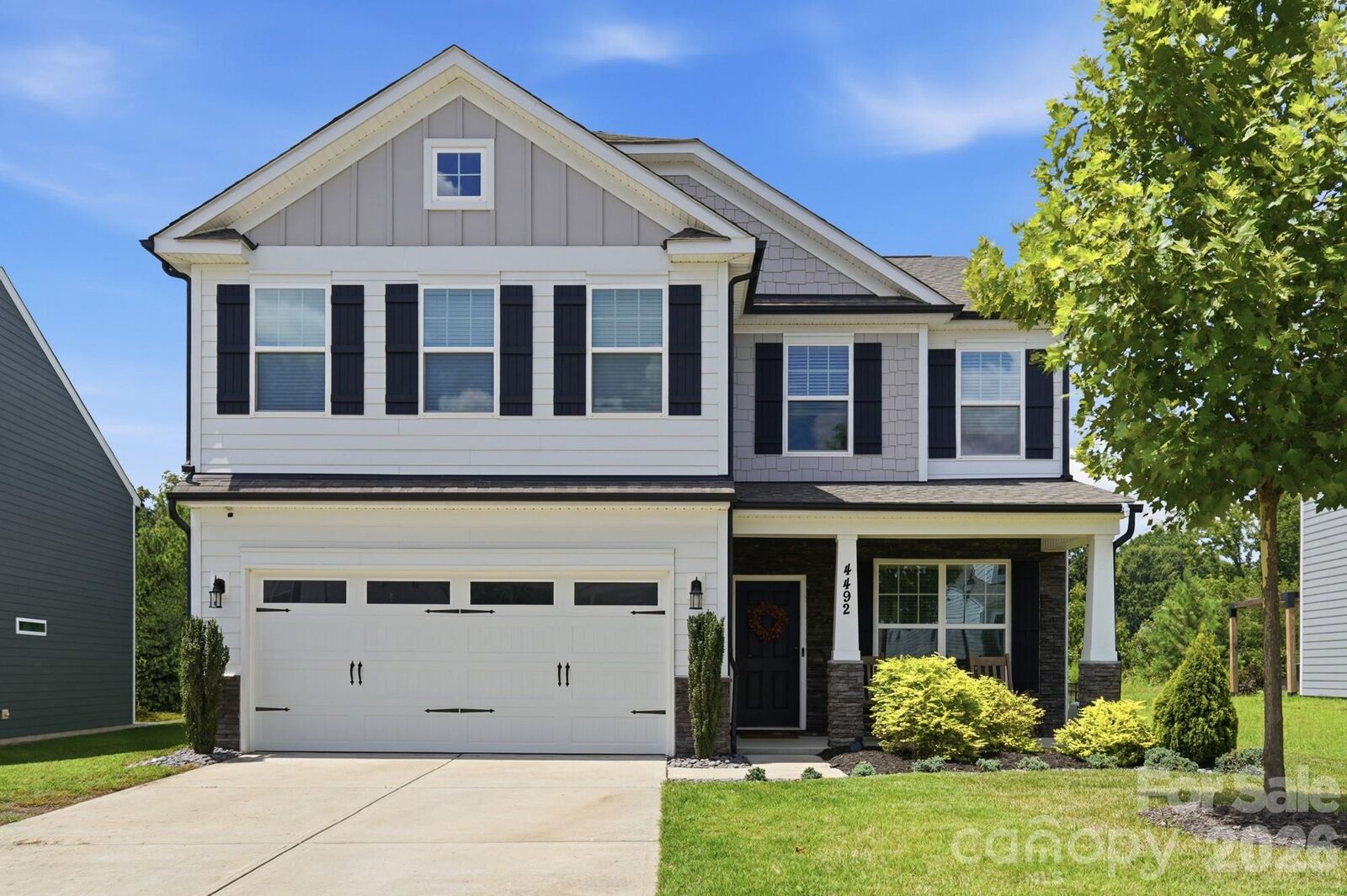 Property Photo:  4492 Falls Lake Drive SW  NC 28025 