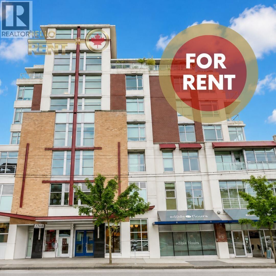 Property Photo: 2268 West Broadway Avenue 312 BC V6K 0B1