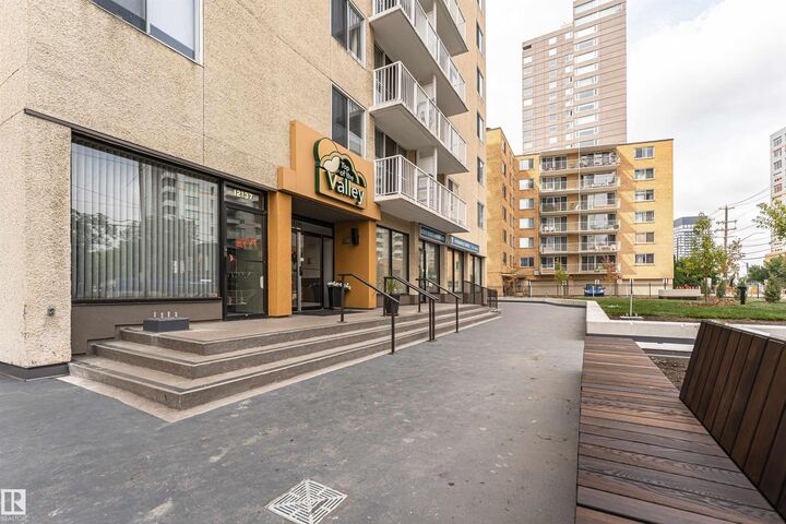 Property Photo:  12141 Jasper Avenue NW 201  AB T5N 3X8 