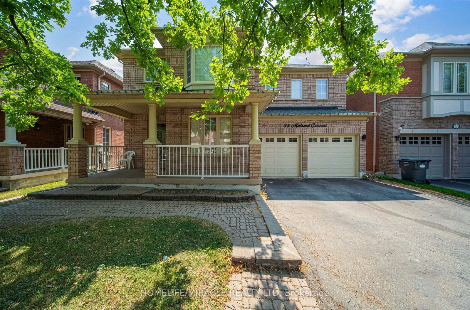 Property Photo: 55 Mainard Crescent ON L6R 2T8