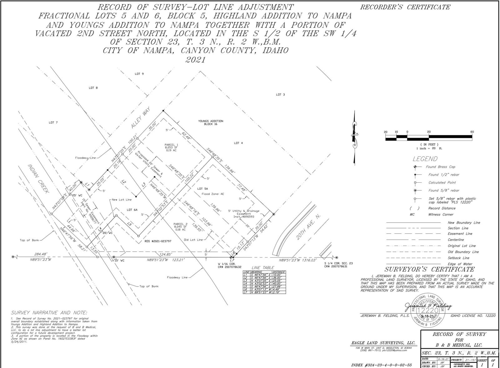 Property Photo: 205 &Amp 211 20th Avenue N. ID 83687