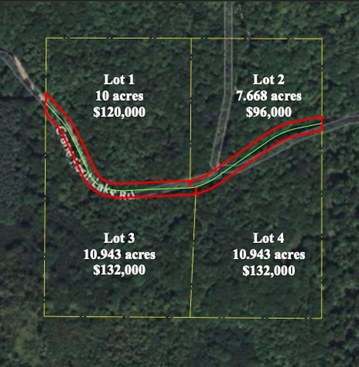 Property Photo:  Lot 4 Crane Foot Lake Rd  WI 54435 