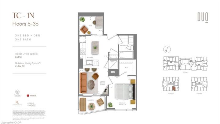 Property Photo:  25 Wellington Street S 914  ON N2G 0G5 