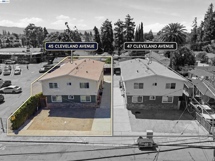 Property Photo: 45 Cleveland Ave CA 95128