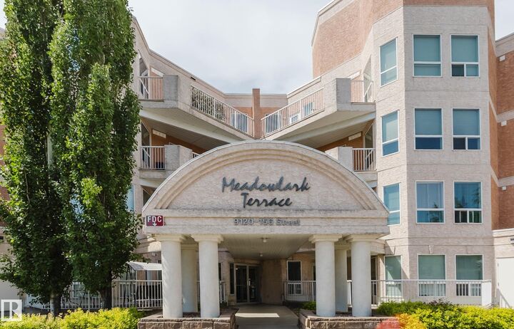 Property Photo:  9120 156 Street NW 406  AB T5R 1Y8 