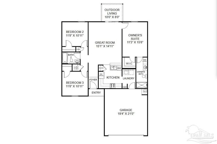 Property Photo:  3561 Bay Magnolia Way  FL 32571 