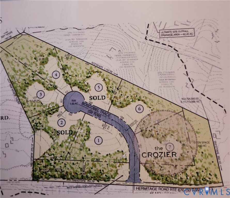 Property Photo: 1029 Boscobel Trace Bend VA 23103
