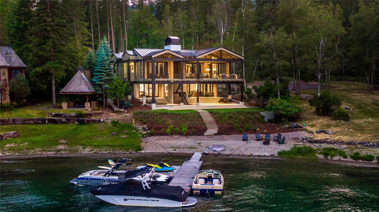 Property Photo: 1608 W Lakeshore Drive MT 59937