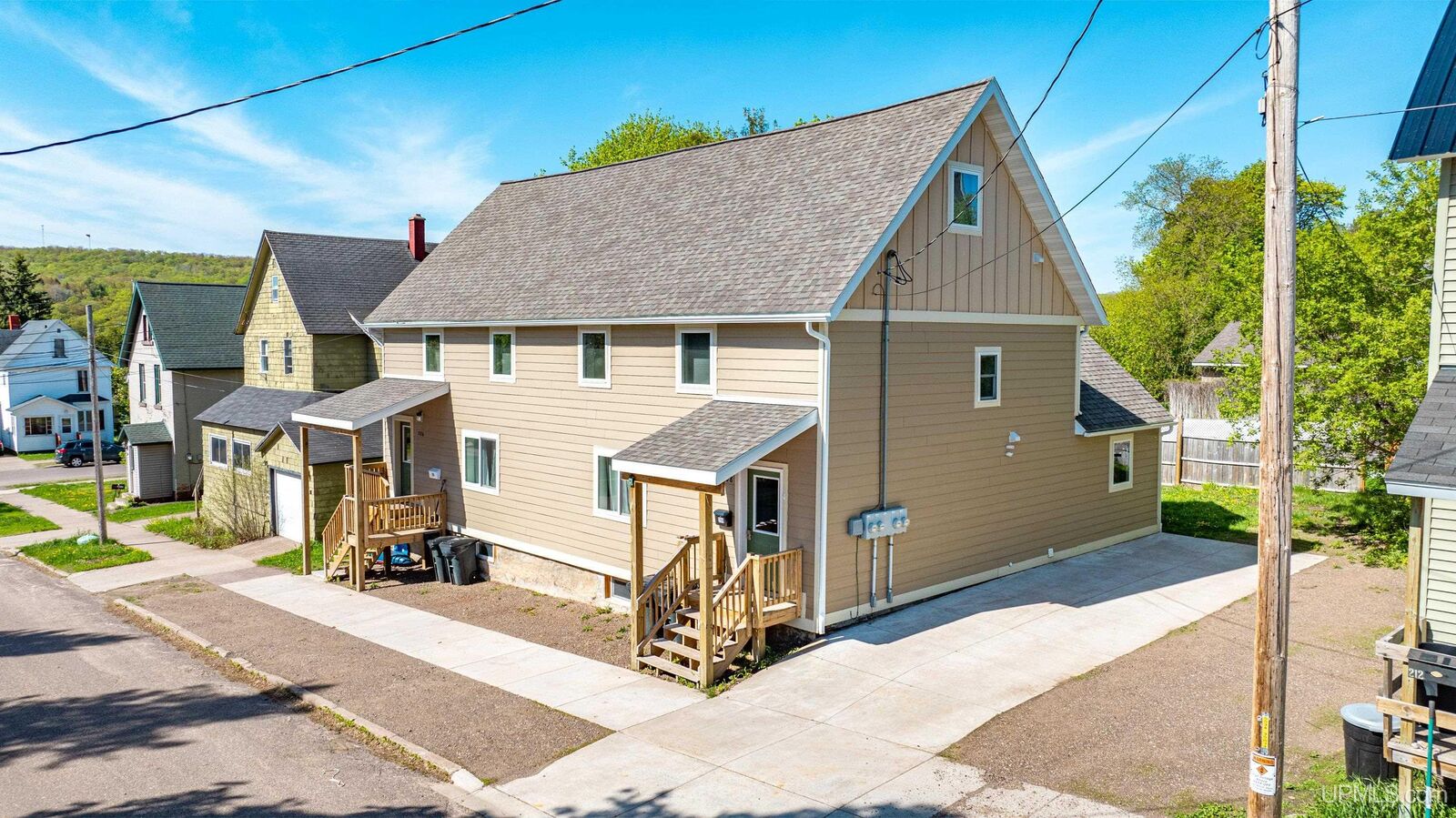 Property Photo: 206 And 208 Scallon Street MI 49930