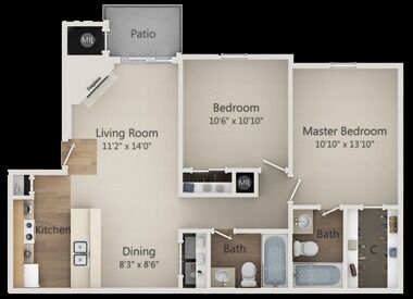 Property Photo: 2809 W William Cannon Drive E203 TX 78745