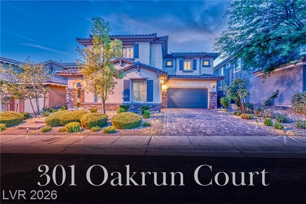 Property Photo:  301 Oakrun Court  NV 89138 