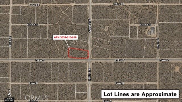 Property Photo: 0 125th St E Ave T CA 93543