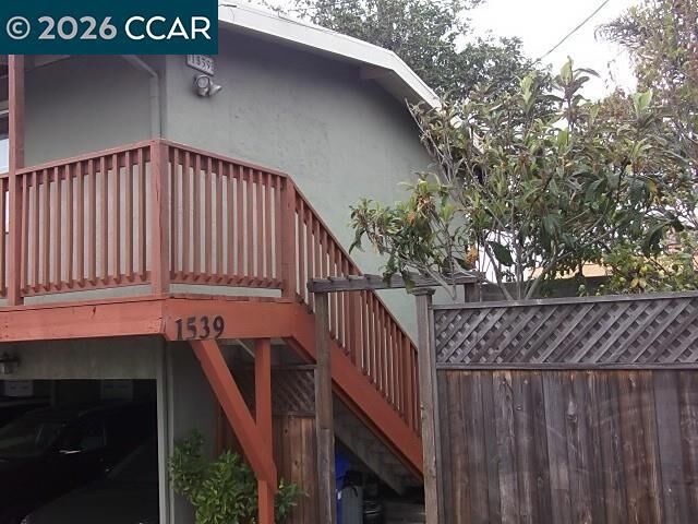 Property Photo: 1539 Humboldt Ave CA 94806