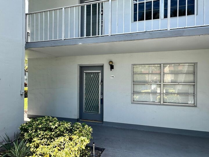 Property Photo: 248 Piedmont F FL 33484