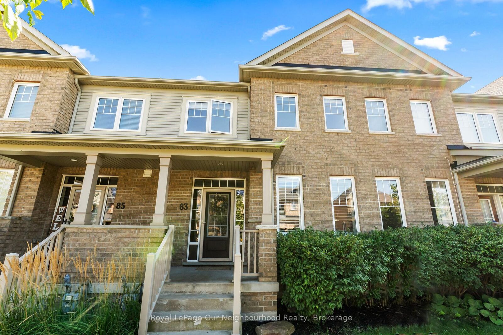 Property Photo: 83 Ted Miller Crescent ON L1C 0M4