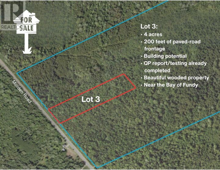 Property Photo:  Lot 3 Morden Road  NS B0P 1C0 