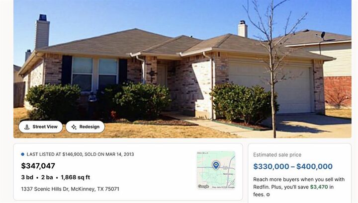 Property Photo: 1337 Scenic Hills Drive TX 75071