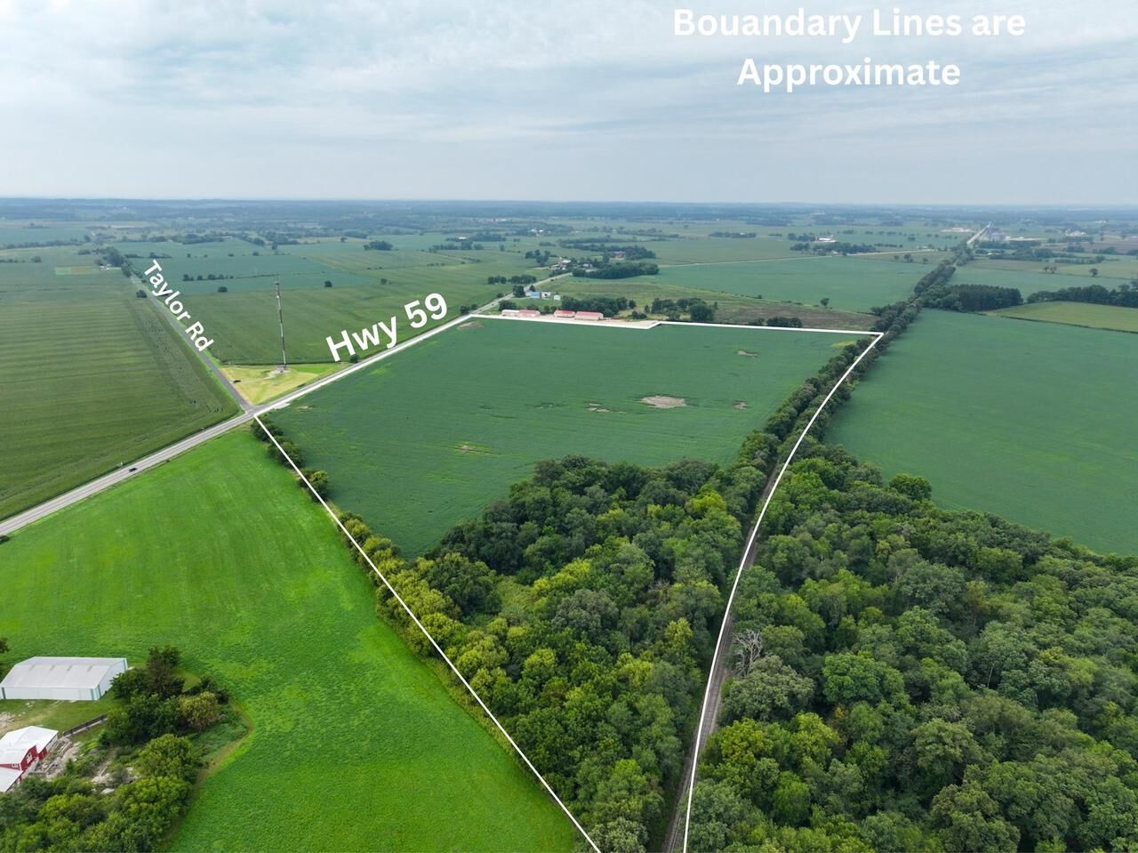 Property Photo:  68.9 M/L Acres Highway 59  WI 53190 