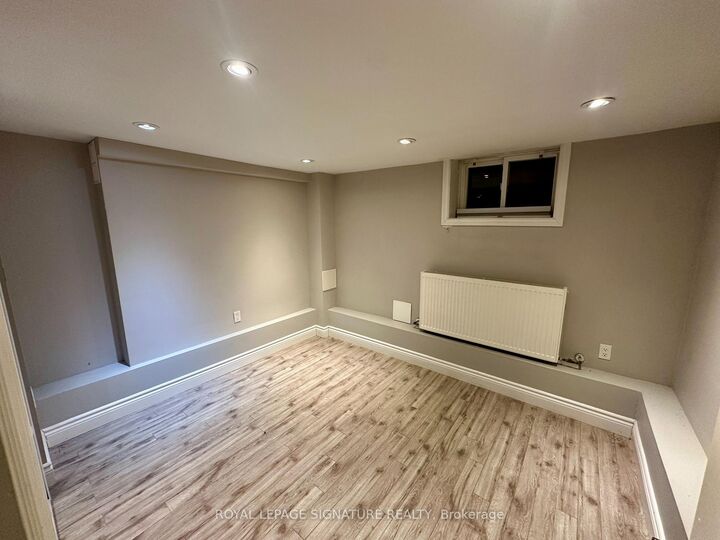 Property Photo:  66 Condor Avenue Bsmt  ON M4J 3M9 