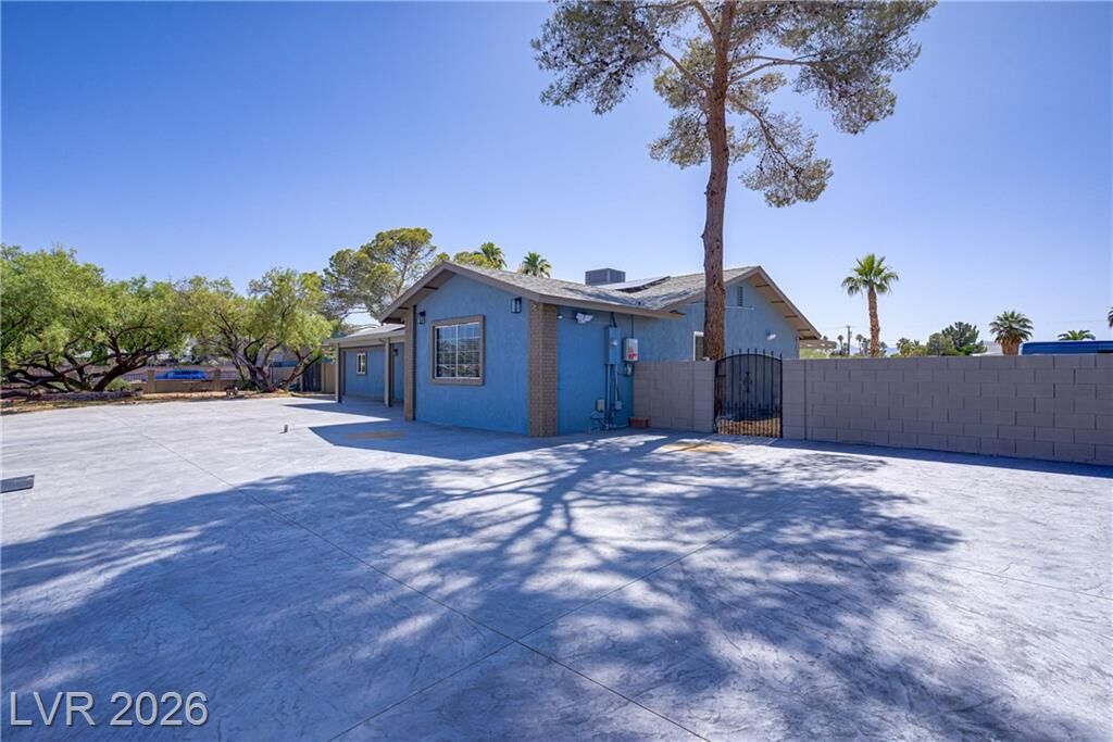 Property Photo: 4490 West Warm Springs Road NV 89118