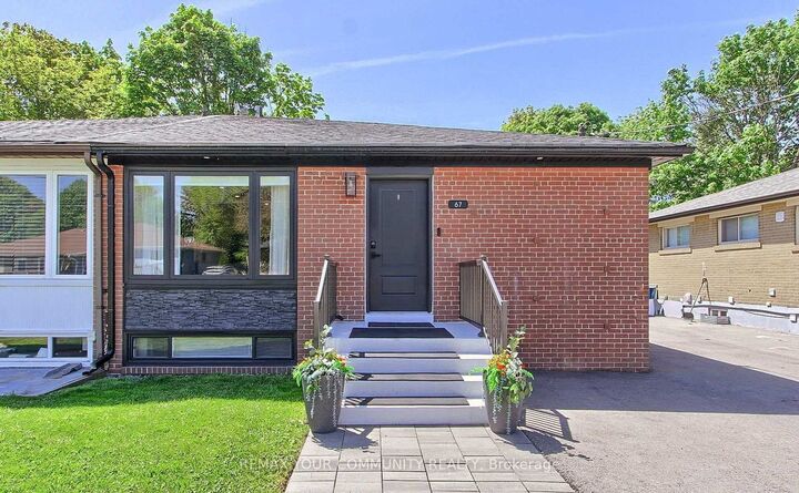 Property Photo:  67 Davis Road Main Floor W/O Basement  ON L4G 2B4 