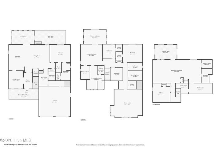 Property Photo: 305 Hickory Lane NC 28443