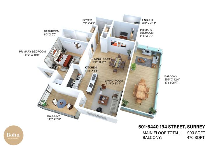 Property Photo:  6440 194 Street 501  BC V4N 6J7 