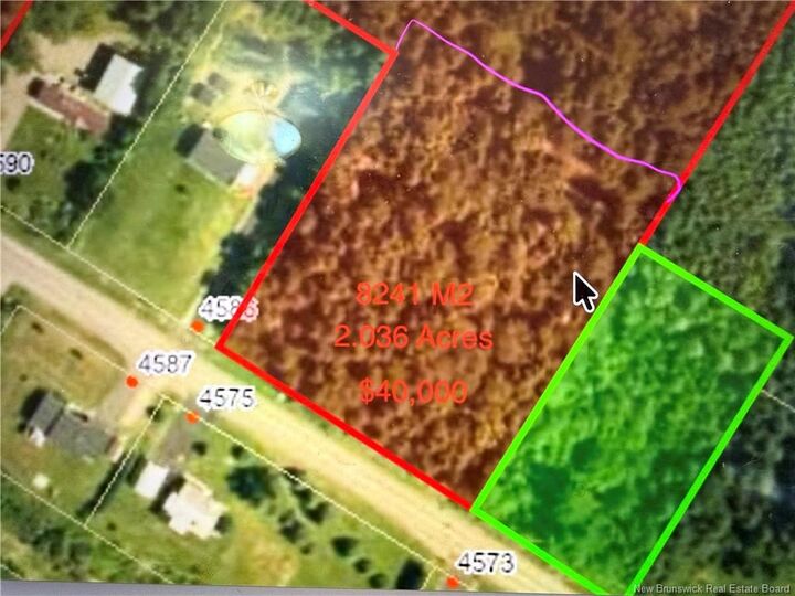 Property Photo: Lot 26-01 Route 105 NB E6G 1X1