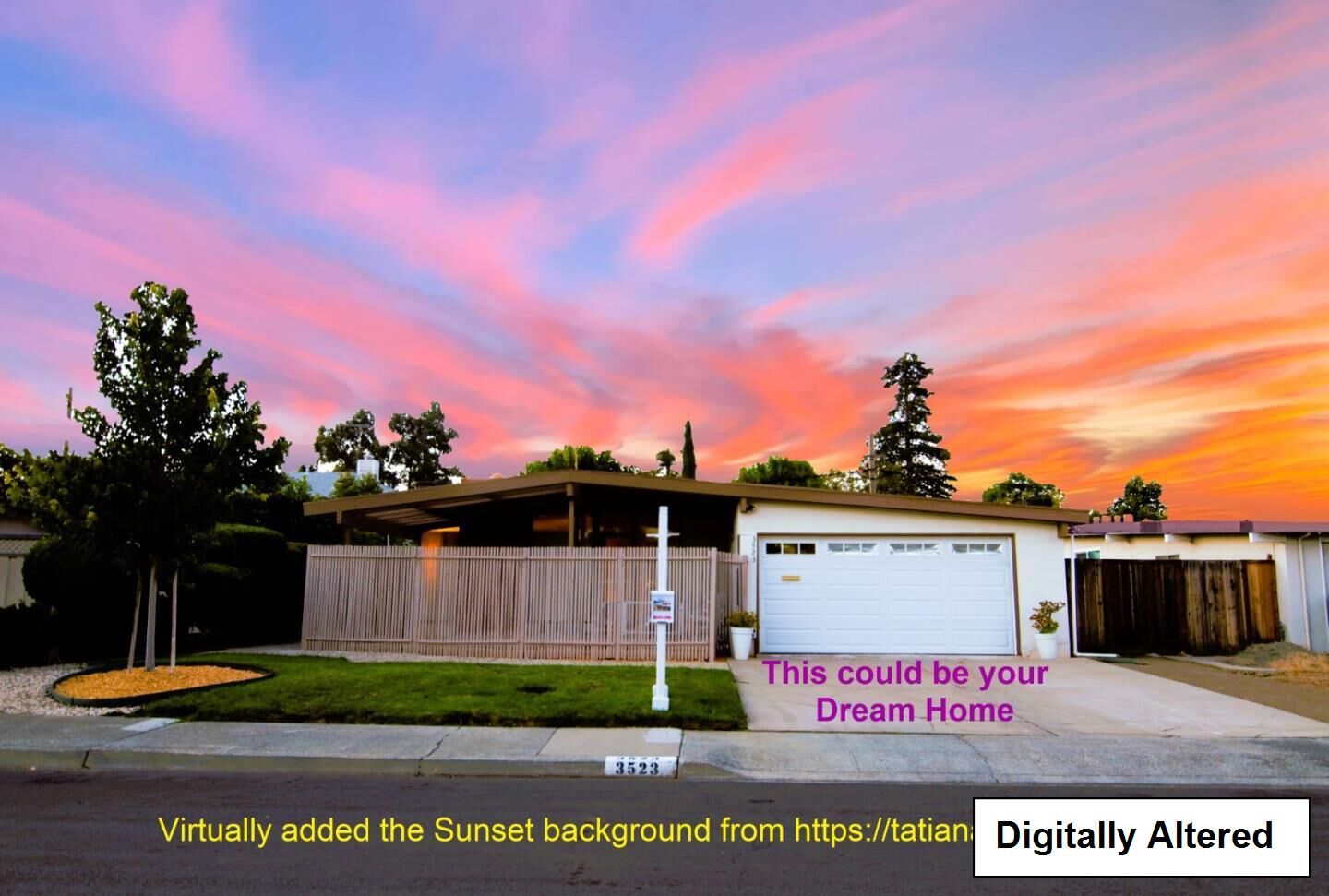 Property Photo:  3523 Elmhurst Avenue  CA 95051 
