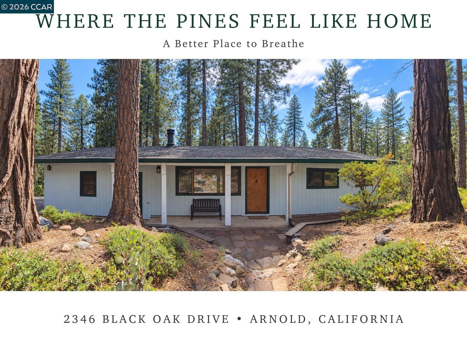 Property Photo:  2346 Black Oak Dr  CA 95223 