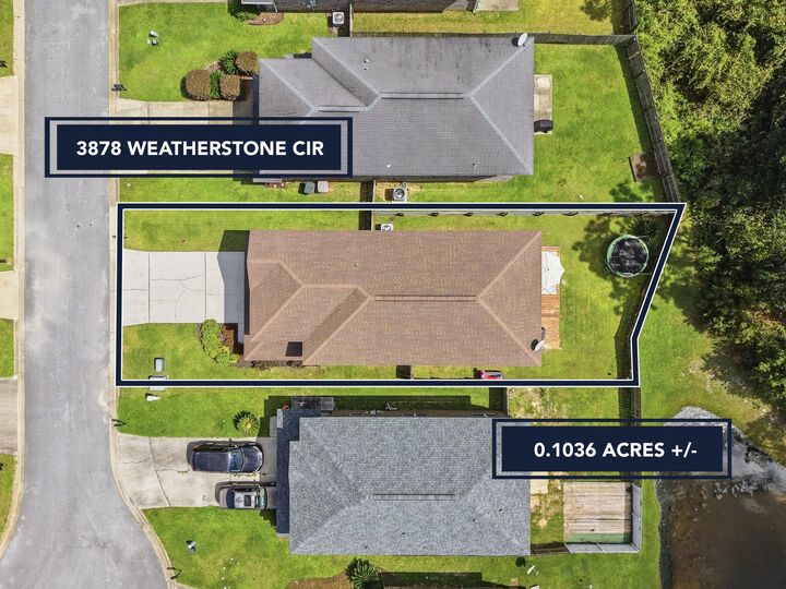 Property Photo:  3878 Weatherstone Circle  FL 32507 