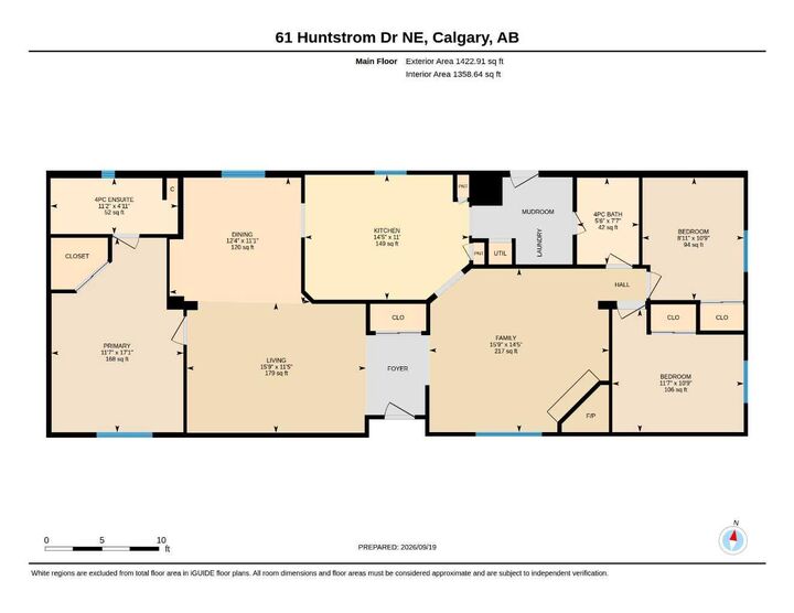 Photo de la propriété:  61 Huntstrom Drive NE  AB T2K 5V5 