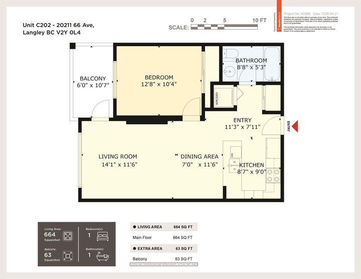 Property Photo:  20211 66 Avenue C202  BC V2Y 0L4 