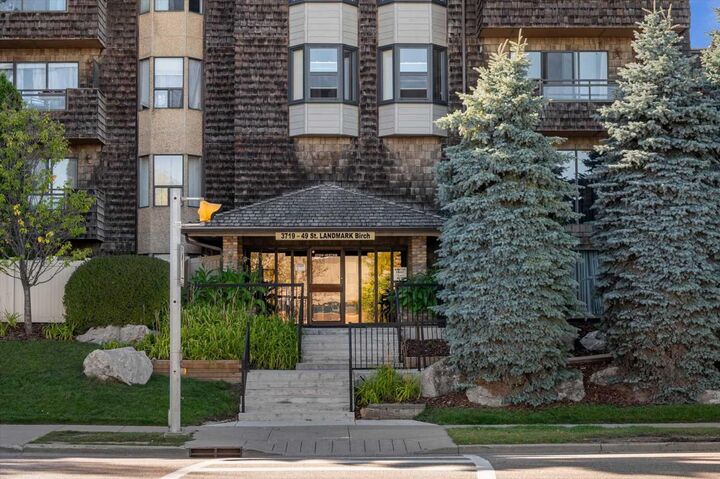 Property Photo:  3719B 49 Street NW 406  AB T3A 2E3 