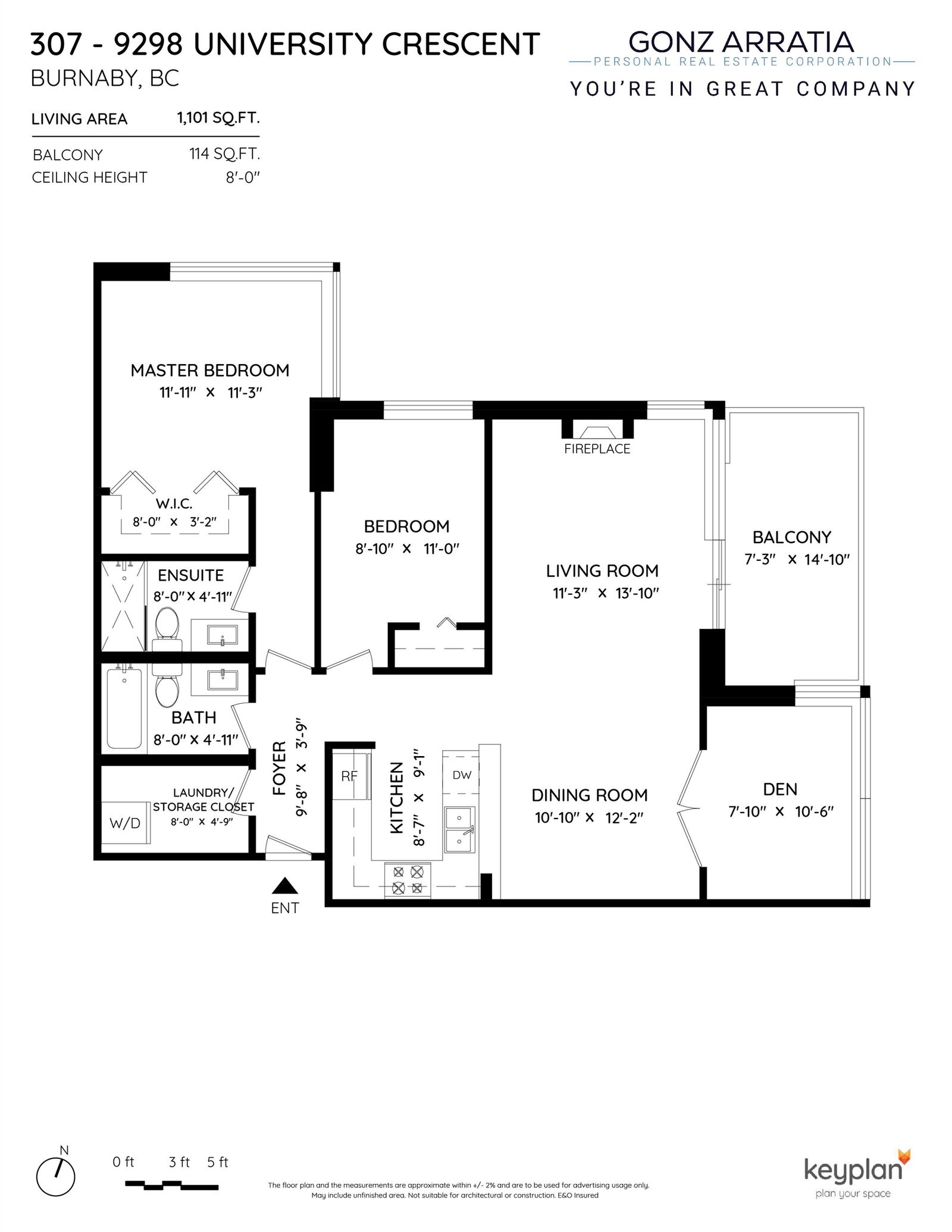 Property Photo:  9298 University Crescent 307  BC V5A 4X8 
