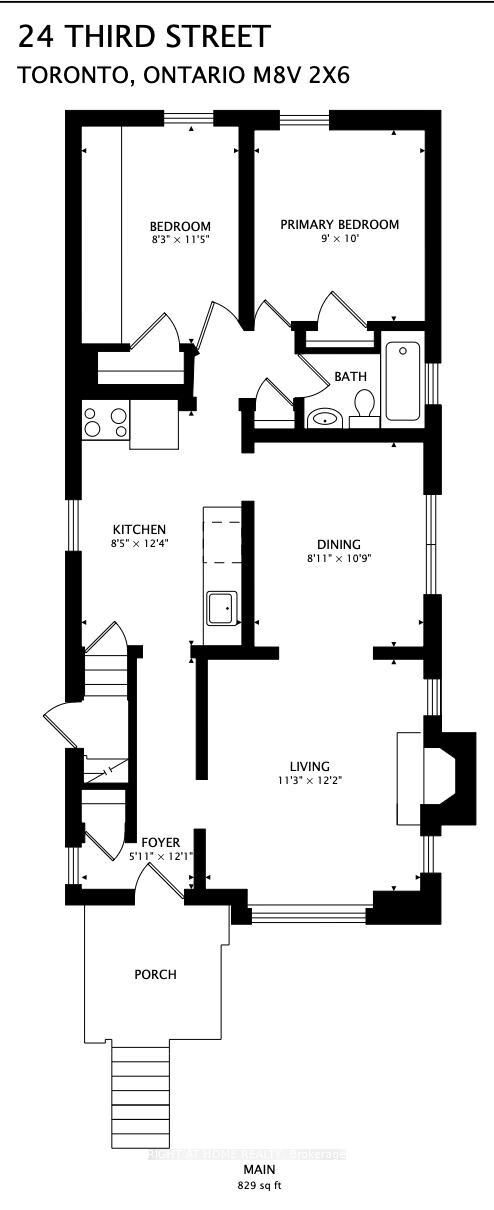 Property Photo:  24 Third Street  ON M8V 2X6 