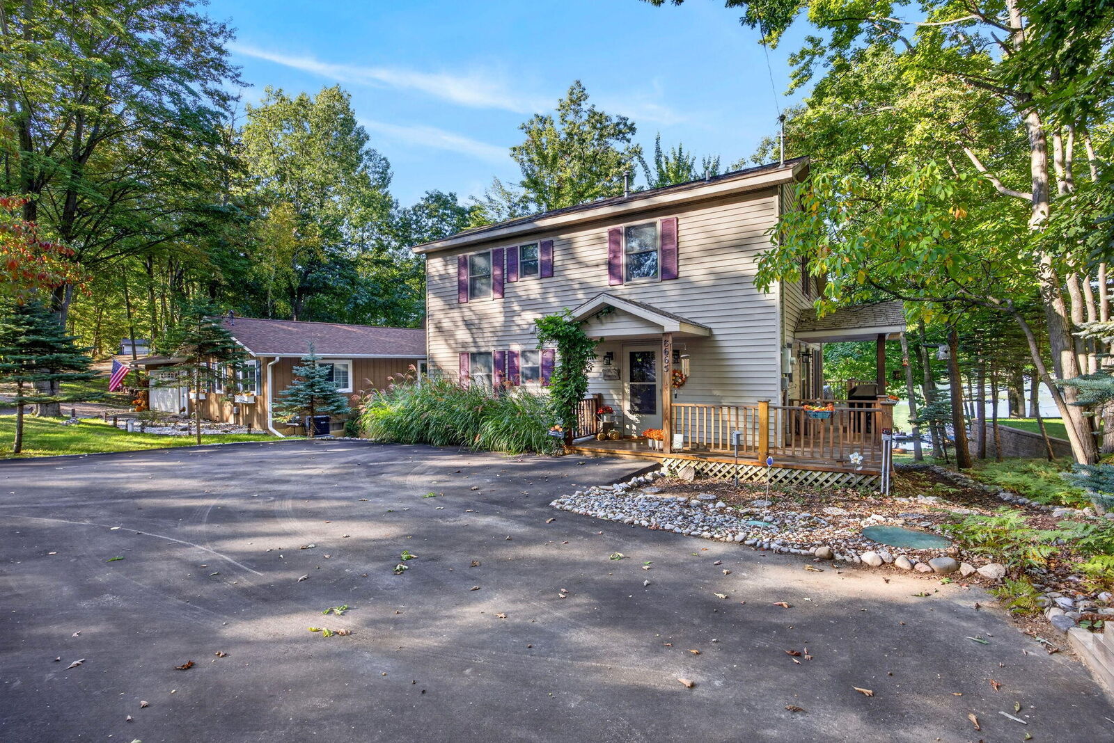 Property Photo:  8665 N Island Drive  MI 49346 