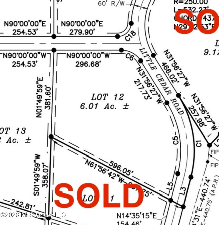 Property Photo:  Lot 12 Little Cedar Road  MS 39452 