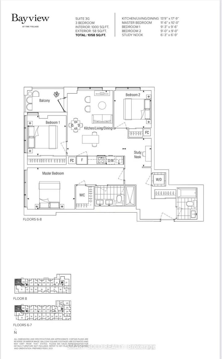 Property Photo:  6 Greenbriar Road E 610  ON M2K 0H6 