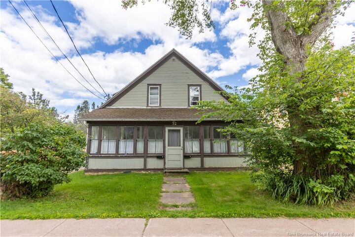 Property Photo:  72 Salem Street  NB E4L 4J9 