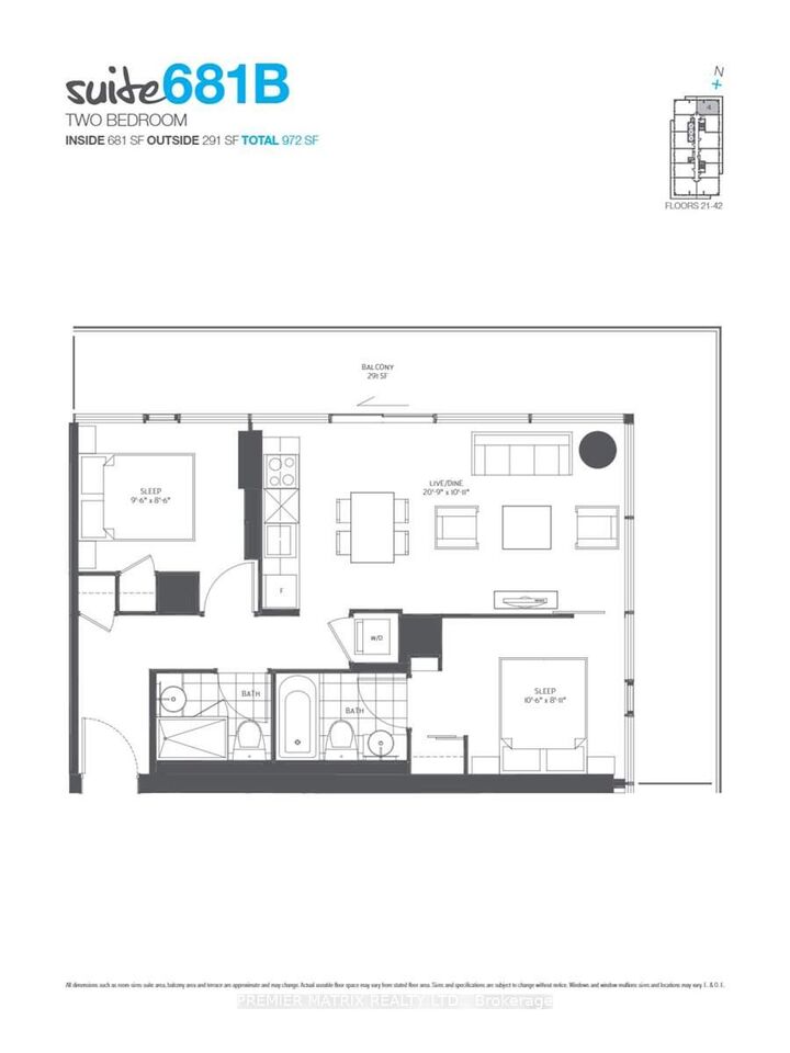 Property Photo: 161 Roehampton Avenue 2604 ON M4P 1P9