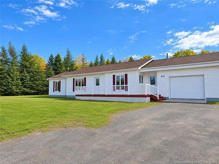 Property Photo:  449 Madran  NB E8J 1M2 