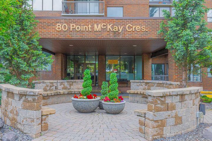 Property Photo:  80 Point McKay Crescent NW 208  AB T3B 4W4 