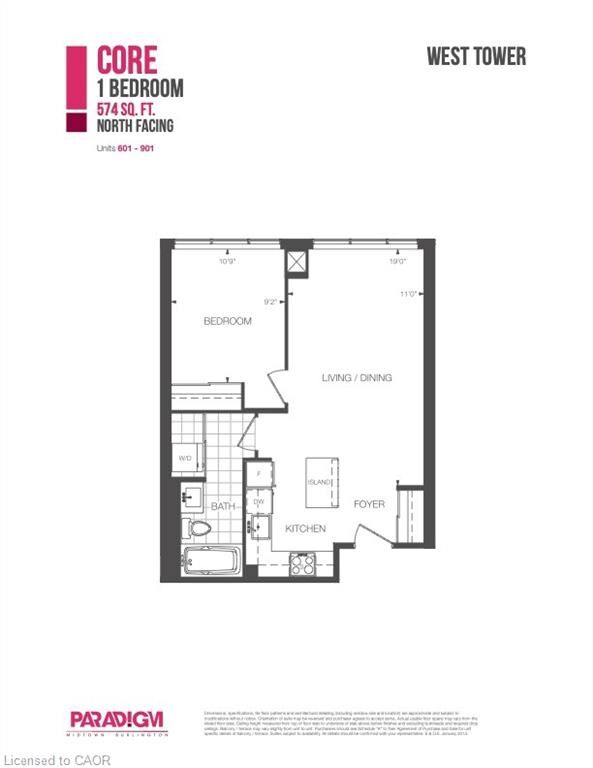 Property Photo:  2081 Fairview Street 901  ON L7R 0E4 