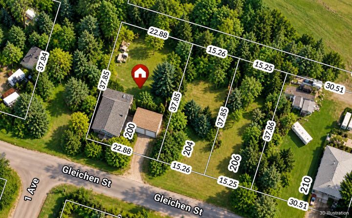 Property Photo:  200 Gleichen Street  AB T0J 1N0 