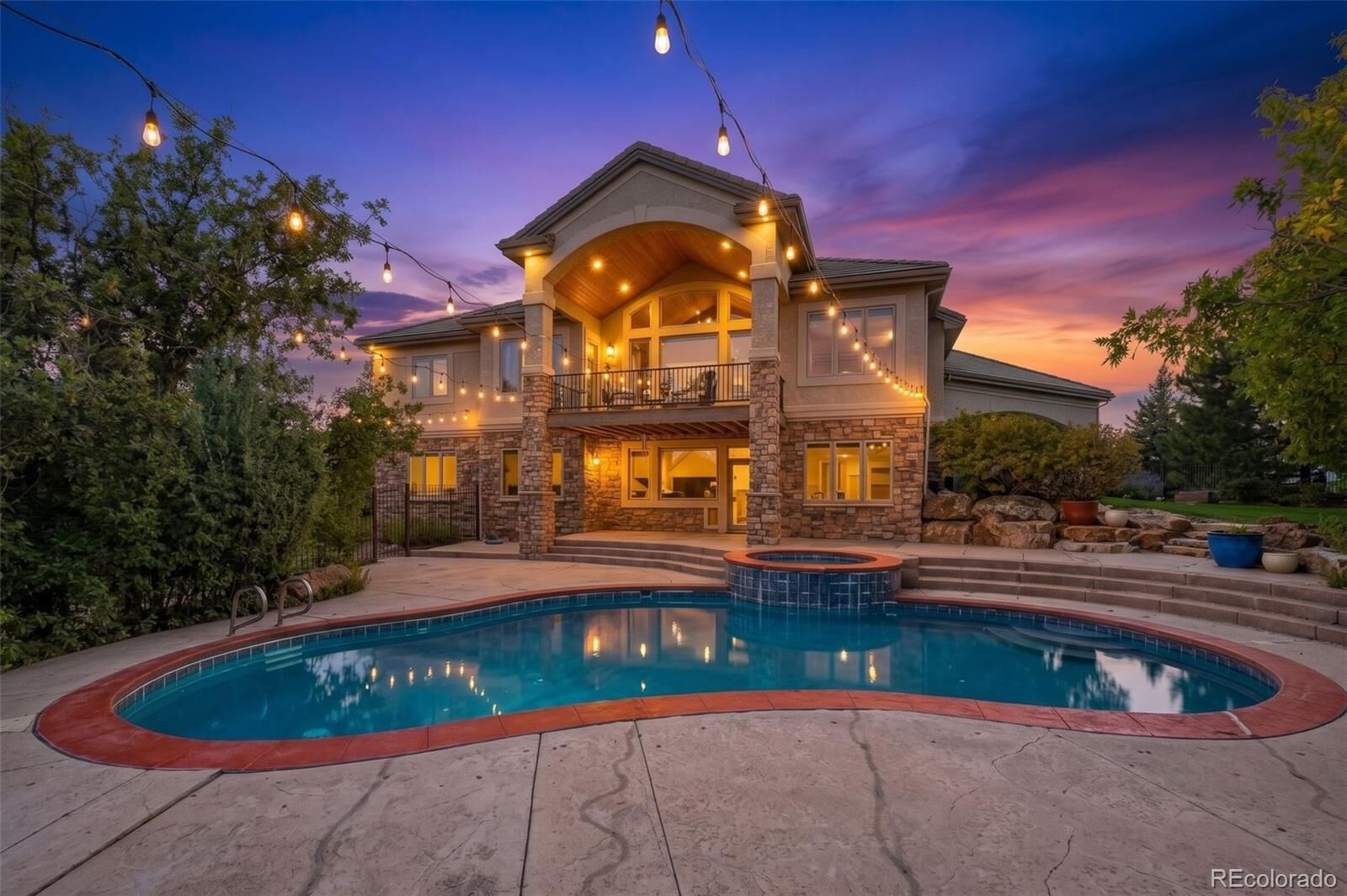 Property Photo: 831 Diamond Ridge Circle CO 80108